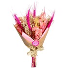 Planta Seca Buquê Variado Coleção Profetic Bondade 50cm Artesanal Teares