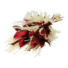 Planta Seca Buquê Vermelho 50cm Pense Flores