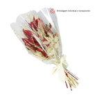 Planta Seca Buquê Vermelho 50cm Pense Flores