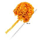 Planta Seca Hortência Laranja 40cm