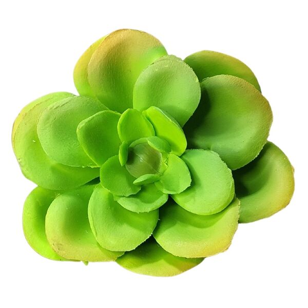 Planta Suculenta Echeveria Artificial Para Decoração Cores: V
