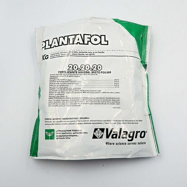 Plantafol -  20.20.20 - Manutenção - Pacote 1 Kg