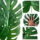 Plantas Artificiais Hastes Decorativas De Costela De Adão 8 U