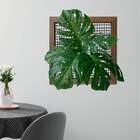 Plantas Artificiais Hastes Decorativas De Costela De Adão 8 U