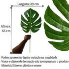 Plantas Permanentes Realistas Folhas De Costela De Adão Kit C