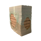 Plaqueta Refratária 11,4x2,5x22,9cm 10 plaquetas por fardo Gabriella