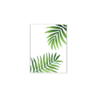 Plaquinha Decorativa Adesivada Folhas