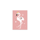 Plaquinha Decorativa Adesivada Infantil Flamingo