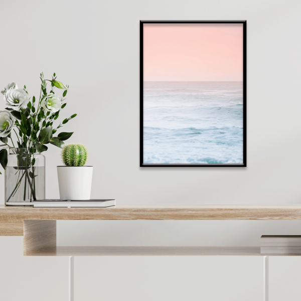 Plaquinha Decorativa Adesivada Sea Clean