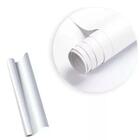 Plástico  Adesivo  Contact  Branco  45  Cm 10 Metros  80 Mic