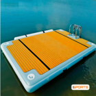 Plataforma Aquática Com Air Pump - 2,5m X 2m X 20cm