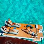 Plataforma Aquática Com Air Pump - 2,5m X 2m X 20cm