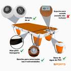 Plataforma Aquática Com Air Pump - 2,5m X 2m X 20cm