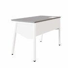 Plataforma De Trabalho Individual 120cm Industrial Tampo Chan