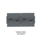 Plataforma Dupla Escrivaninha Tub Corporativa Light 4 Lugares