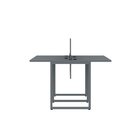 Plataforma Dupla Escrivaninha Tub Corporativa Light 4 Lugares