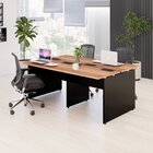 Plataforma Estação De Trabalho 4 Lugares 180cmx120cm Pé Paine