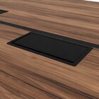 Plataforma Estação De Trabalho 4 Lugares 240cmx120cm Pé Paine