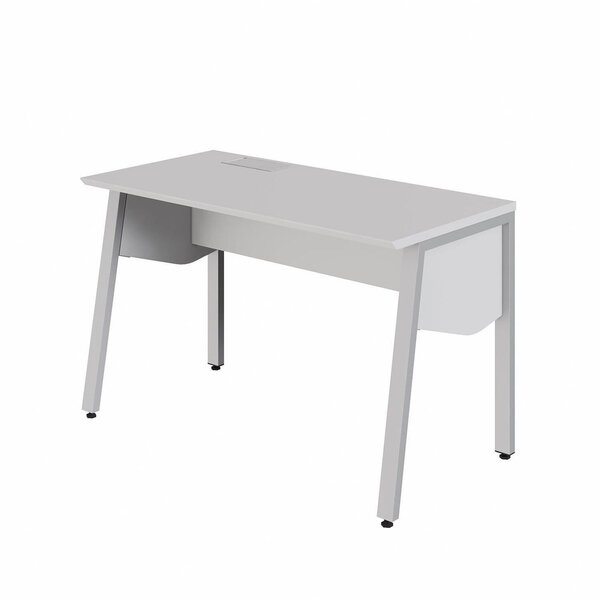 Plataforma Individual Trabalho Escritório Com Caixa De Tomada