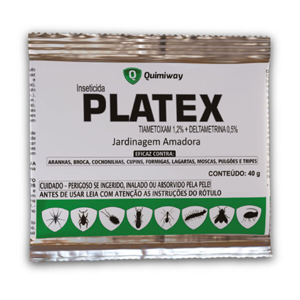 Platex Anti Cochonilha Pulgões Tripes E Outras Pragas 40g 1u