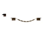 Playground Para Gatos Com 1 Casinha 1 Ponte 3 Degraus Mdf