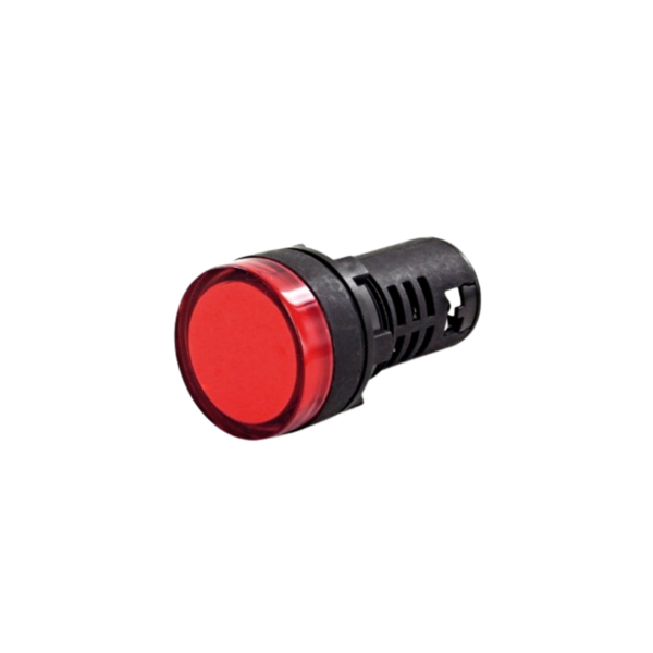 Plml1l24 Sinaleiros A Led Vermelho Diam.22mm 24v Para Painel