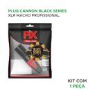 Plug Cannon Macho - Premium Profissional - Black Séries - Ver