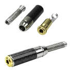 Plug Conector Jack P2 J2 Fêmea Mono Profissional Original