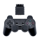 Plug Joystick Controle Sem Fio com Adaptador PS 2 Preto