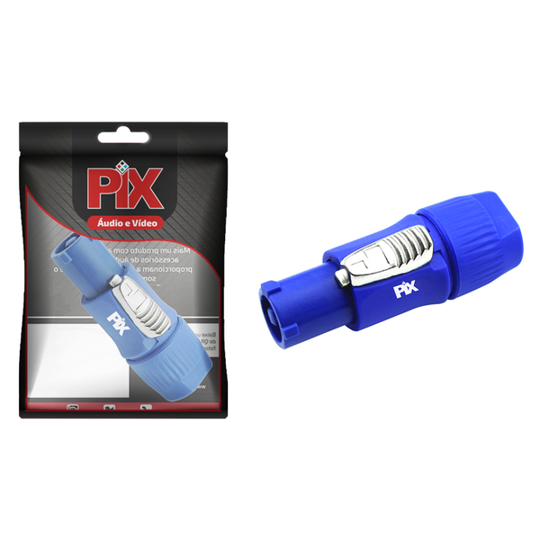 Plug Macho Speakon Força Telão - Premium Profissional