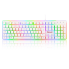 Plug Teclado Gamer Com Fio Redragon K509wp Dyaus 2 Cor Branco