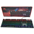 Plug Teclado Gamer Knup TM010 Rgb Semi Mecanico Preto