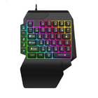 Plug Teclado Gamer Mecanico Antighosting Ergonômico Usb Rgb P