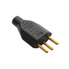 Plugue 2+Terra 10A Preto Fame