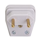 Plugue Desmontável 2P 10A Cinza Daneva