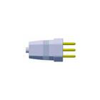 Plugue Elétrico Macho 2 Pinos + Terra Cinza 10a - Ilumi, Opçã