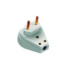 Plugue Elétrico Prensa Macho 2 Pinos Cinza 20a - Ilumi, Opção