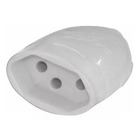 Plugue Fêmea 2P+Terra 20A Branco Daneva