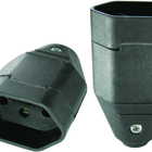 Plugue Fêmea Preto 20a 2 Pólos + Terra Radial 1501.149