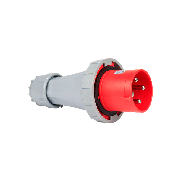 Plugue Industrial 3p+t 125a 380/440v 6h Vm Ip67 Jamo 0442