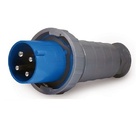 Plugue Industrial  Ip67 63a 3p+t 220/240vca Azul 9h Plp-4579