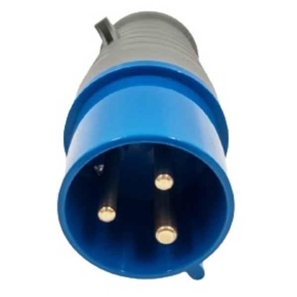 Plugue Industrial Az 32a 2p+t 3276 220/240v Ip44 6h (steck) S