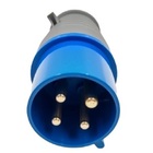 Plugue Industrial Az 32a 3p+t 4279 220/240v Ip44 9h (steck) S