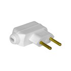 Plugue Macho 2 Pinos 10A Bivolt Branco Pial Legrand
