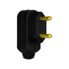 Plugue Macho 2 Pinos 20A Bivolt Preto Pial Legrand