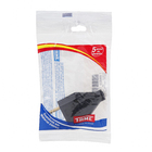 Plugue Macho 2 Pólos 10A Preto Fame