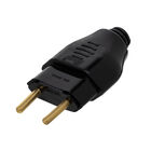 Plugue Macho 2p 10a Preto - Blux