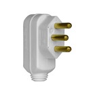 Plugue Macho 2P + Terra 20A Bivolt Branco Pial Legrand