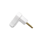 Plugue Macho 2P Bivolt 10A Branco Dicompel