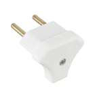 Plugue Macho 2Pólos 10A Branco Alumbra